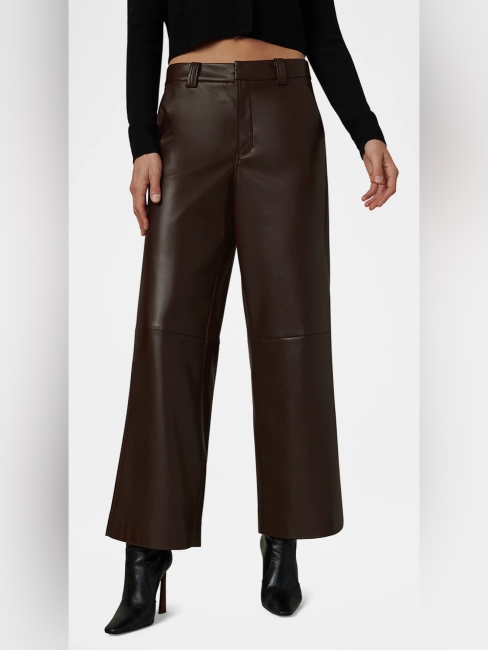 Joe's Jeans
The Mia Vegan Leather Crop Trousers
Size 23